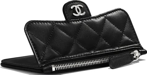 chanel card flap|chanel card holder zip wallet.